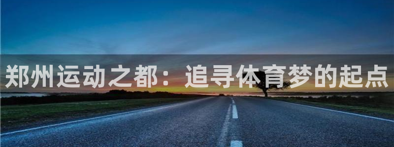vsport体育官方正版app娱乐下载：郑州运动之都：追寻体